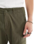 ONLY & SONS slim fit cargo trouser in khaki