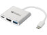 Фото #2 товара SANDBERG USB-C Mini Dock HDMI+USB - USB Type-C - USB Type-C + USB Type-A + HDMI - Male - Female - 1920 x 1080 (HD 1080) - 1080p
