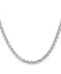 ფოტო #1 პროდუქტის Stainless Steel and Textured Fancy Rolo Chain Necklace