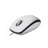 Logitech Mouse M100 - Ambidextrous - Optical - USB Type-A - 1000 DPI - White