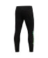 ფოტო #3 პროდუქტის Men's Black Rick and Morty Fleece Jogger Pants