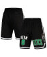 Фото #1 товара Men's Jayson Tatum Black Boston Celtics Player Name and Number Shorts