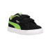 Фото #4 товара Puma Suede Light Flex Fruitmates Slip On Boys Black Sneakers Casual Shoes 38490