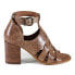 Фото #1 товара Diba True Piro Ette Block Heels Womens Brown Dress Sandals 76311-234