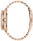 ფოტო #2 პროდუქტის Men's Automatic Oceanographer GMT Rose Gold-Tone Stainless Steel Bracelet Watch 41mm