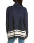 Фото #2 товара Lovestitch Soft Fuzzy Cardigan Women's Blue S