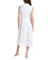 Фото #2 товара Nicole Miller Midi Shirtdress Women's White Xs