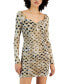 ფოტო #4 პროდუქტის Women's Milena Printed Bodycon Dress