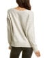 Vince Textured V-Neck Sweater Women's White S