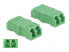 Фото #1 товара Delock 85924 - LC - Green - Plastic - Ceramic - 14.8 mm - 35.6 mm