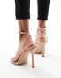 Фото #6 товара Simmi London Wide Fit Damira strappy barely there sandal in beige