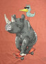 Фото #4 товара Boys' Rhino & Bird Skateboard Graphic Short Sleeve T-Shirt - Cat & Jack Size 5T