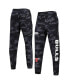 Фото #1 товара Men's Black, Camo Chicago Bulls Tonal Joggers