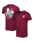 Men's Maroon Texas A&M Aggies Hyperlocal T-shirt Бордовый, 2XL - фото #1