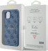 Фото #8 товара Guess Guess GUHMP15SG4GFRB iPhone 15 / 14 / 13 6.1" niebieski/blue hardcase 4G Collection Leather Metal Logo MagSafe