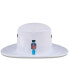 Фото #4 товара Men's White Carolina Panthers 2024 NFL Training Camp Panama Bucket Hat