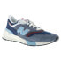 Фото #2 товара New Balance 997 U997RRB Mens Gray Suede Lace Up Lifestyle Sneakers Shoes