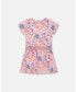 ფოტო #2 პროდუქტის Girl Organic Cotton Dress Lavender Printed Fields Flowers - Child