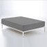 Fitted bottom sheet Alexandra House Living Titanium 150 x 190/200 cm