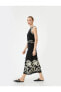 Фото #1 товара Юбка Koton средней длины с вышивкой_DETAILS Waist