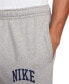 ფოტო #6 პროდუქტის Men's Club Fleece Stacked Logo-Print Cuffed Pants