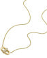 ფოტო #4 პროდუქტის Heritage D-Link Glitz Gold-Tone Stainless Steel Chain Necklace