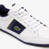 Lacoste Chaymon 223 3 CMA Mens White Leather Lifestyle Sneakers Shoes
