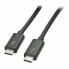 Фото #1 товара USB-C-кабель LINDY 41556 1 m