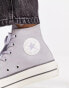 Фото #6 товара Converse Chuck Taylor All Star Lift Cosy Utility sneakers in gravel