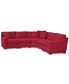 Фото #7 товара Radley Fabric 5-Piece Sectional Sofa, Created for Macy's