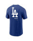 Men's Royal Los Angeles Dodgers Over the Shoulder T-shirt