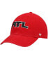 ფოტო #1 პროდუქტის Men's Red Atlanta Falcons Clean Up Alternate Adjustable Hat