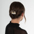 Фото #2 товара Заколка для волос Troli "Очаровательная золотая заколка с покрытием цветов"