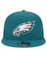 ფოტო #4 პროდუქტის Men's Midnight Green Philadelphia Eagles Main Trucker 9FIFTY Snapback Hat