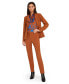 ფოტო #2 პროდუქტის Women's Mid-Rise Classic Ankle Pants