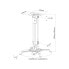 Фото #8 товара PureLink PM-SPIDER-30W, Ceiling, 13.5 kg, Silver, 360°, 15 - 15°, 0 - 320 mm