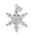 Фото #1 товара Design silver pendant Snowflake AGH681