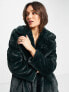Фото #7 товара French Connection faux fur coat in black