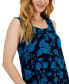 Women's Printed Scoop-Neck Tank Top, Created for Macy's