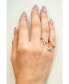 ფოტო #3 პროდუქტის Diamond Butterfly Double Finger Ring (1/2 ct. t.w.) in 10k White or Yellow Gold, Created for Macy's
