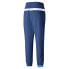 Фото #4 товара Puma Clyde Water Repellent Basketball Pants Mens Blue, White Casual Athletic Bot