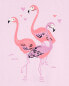 Фото #18 товара Kid Flamingo Heart Graphic Tee XS