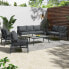 Фото #4 товара Gartenlounge-Set MetalRattan VII