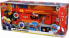 Dickie Simba Fireman Sam 2-in-1 rescue crane, toy vehicle (red/yellow)