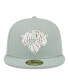 ფოტო #2 პროდუქტის Men's Green New York Knicks Springtime Camo 59FIFTY Fitted Hat