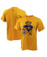 Men's Gold Cal Bears Co-Branded Logo T-shirt