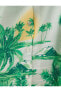 Фото #40 товара Пижама Koton Tropical Printed Button-Down Shortsleeve
