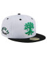 Фото #1 товара Men's Gray Austin FC Throwback Mesh 59FIFTY Hat