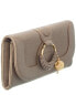 Фото #4 товара See By Chloé Leather Wallet Women's Beige