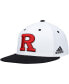 ფოტო #2 პროდუქტის Men's White Rutgers Scarlet Knights On-Field Baseball Fitted Hat